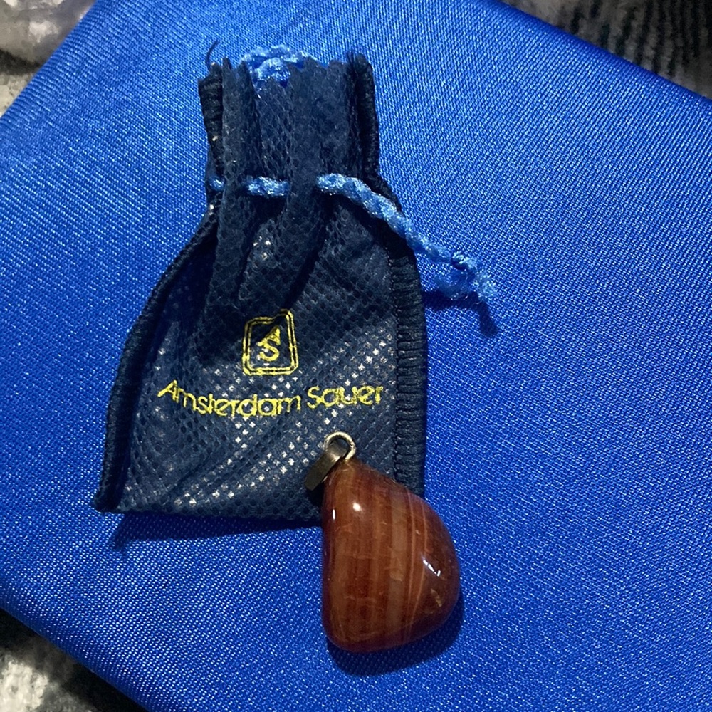 Vintage stone pendant from Amsterdam Saur